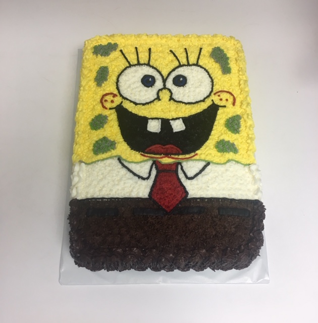 spongebob cake
